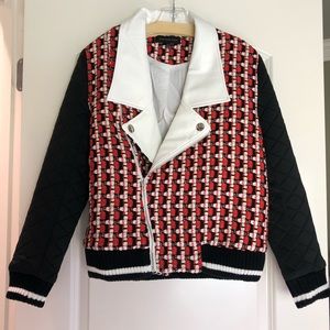 NWOT Endless Rose Bomber Jacket